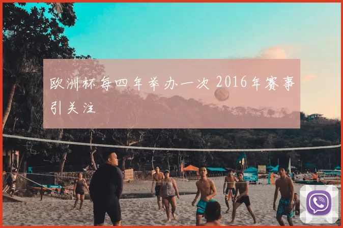 欧洲杯每四年举办一次 2016年赛事引关注