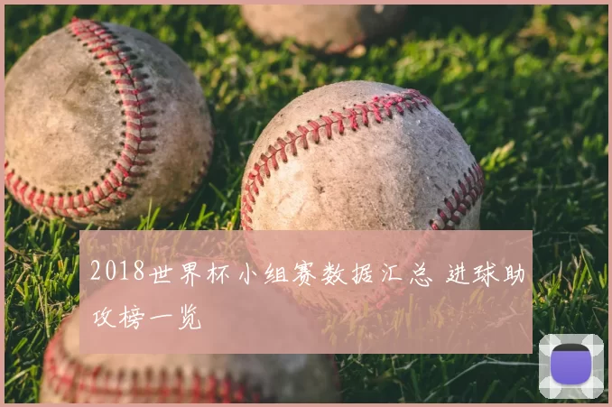 2018世界杯小组赛数据汇总 进球助攻榜一览