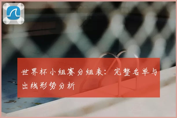 世界杯小组赛分组表:完整名单与出线形势分析